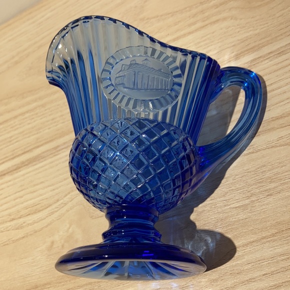MT Vernon bicentennial vintage creamer blue - Picture 5 of 13